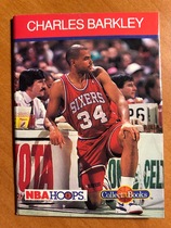 1990 NBA Hoops Collect A Book #13 Charles Barkley