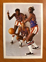1971 Team Issue Harlem Globetrotters Cocoa Puffs #7 1970-71 Highlights