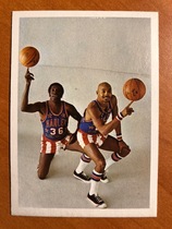 1971 Team Issue Harlem Globetrotters Cocoa Puffs #12 1970-71 Highlights