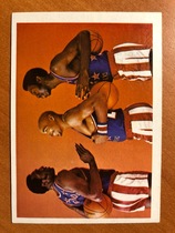 1971 Team Issue Harlem Globetrotters Cocoa Puffs #9 Curly Neal|Geese Ausbie|Meadowlark Lemon