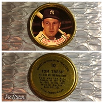 1964 Topps Coins Inserts #10 Tom Tresh