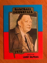 1980 TCMA Baseball Immortals #165 Larry MacPhail