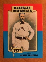 1980 TCMA Baseball Immortals #26 Albert Spalding