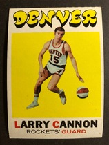 1971 Topps Base Set #196 Larry Cannon