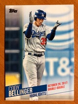 2018 Topps Cody Bellinger Highlights #CB-28 Cody Bellinger