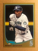 2013 Topps Update Gold #US327 Endy Chavez