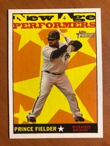 2010 Topps Heritage New Age Performers #NA15 Prince Fielder