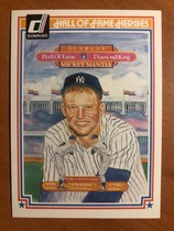 1983 Donruss Hall of Fame Heroes #43 Mickey Mantle
