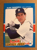 1988 Fleer Exciting Stars #42 Alan Trammell