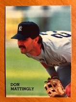 1989 Pacific Cards & Comics Baseballs Best Three #2 Don Mattingly