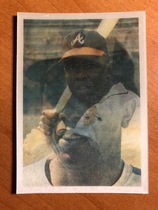 1986 Sportflics Decade Greats #40 Hank Aaron