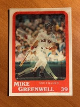 1987 Sportflics Rookies #8 Mike Greenwell