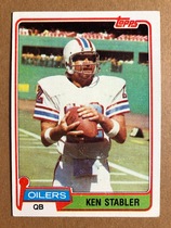 1981 Topps Base Set #405 Ken Stabler