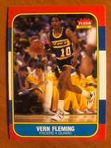 1986 Fleer Base Set #33 Vern Fleming