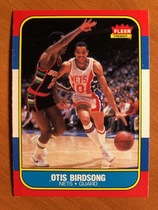 1986 Fleer Base Set #10 Otis Birdsong