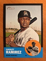 2012 Topps Heritage Black #HP19 Hanley Ramirez