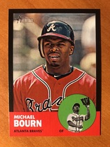 2012 Topps Heritage Black #HP25 Michael Bourn