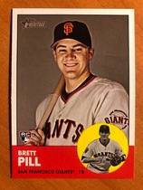 2012 Topps Heritage #460 Brett Pill