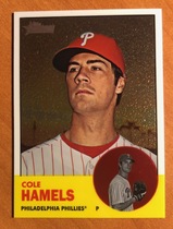 2012 Topps Heritage Chrome #HP48 Cole Hamels