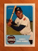 2018 Topps Heritage Baseball Flashbacks #BF-HA Hank Aaron