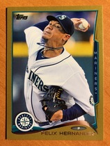 2014 Topps Gold Series 2 #401 Felix Hernandez