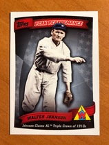 2010 Topps Peak Performance Series 1 #PP-4 Walter Johnson