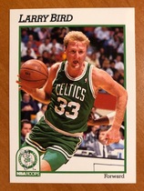 1991 NBA Hoops Base Set #9 Larry Bird