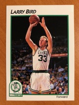 1991 NBA Hoops McDonalds #2 Larry Bird