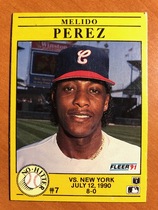 1991 Fleer Wax Box Cards #7 Melido Perez