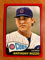 2014 Topps Heritage Target Red Border #458 Anthony Rizzo