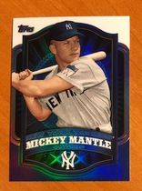 2012 Topps Retail Refractors #MBC1 Mickey Mantle