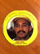 1987 MSA Key Food Discs #5 Tony Pena