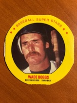 1987 MSA Key Food Discs #13 Wade Boggs