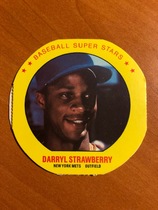 1987 MSA Key Food Discs #1 Darryl Strawberry