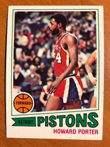 1977 Topps Base Set (Grey Stock Back) #102 Howard Porter
