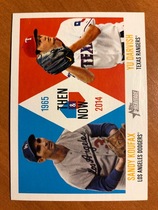 2014 Topps Heritage Then and Now #TAN-KD Sandy Koufax|Yu Darvish