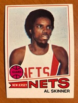 1977 Topps Base Set (Grey Stock Back) #91 Al Skinner