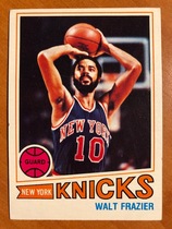 1977 Topps Base Set (Grey Stock Back) #129 Walt Frazier