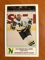 1984 Team Issue Minnesota North Stars 7-Eleven #4 Brian Bellows