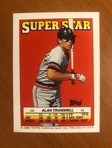 1988 Topps Stickers Backs (No Sticker) #45 Alan Trammell