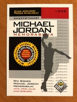 1998 Upper Deck Choice #SW1 Michael Jordan
