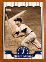2007 Topps Update Mickey Mantle A Life in Baseball (Target) #MMLB-7 Mickey Mantle