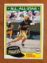 1981 Topps Base Set #640 Dave Parker