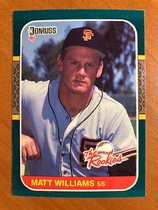 1987 Donruss Rookies #45 Matt Williams