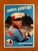 1989 Baseball Card Magazine #3 Andres Galarraga
