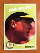 1989 Baseball Card Magazine #4 Mark McGwire