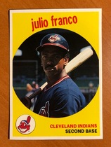 1989 Baseball Card Magazine #8 Julio Franco