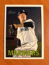 2016 Topps Heritage Chrome #THC-461 Felix Hernandez