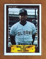 1990 ProCards Albany-Colonie Yankees #1179 Bernie Williams