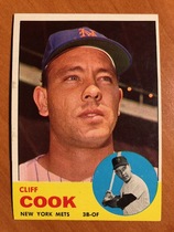 1963 Topps Base Set #566 Cliff Cook